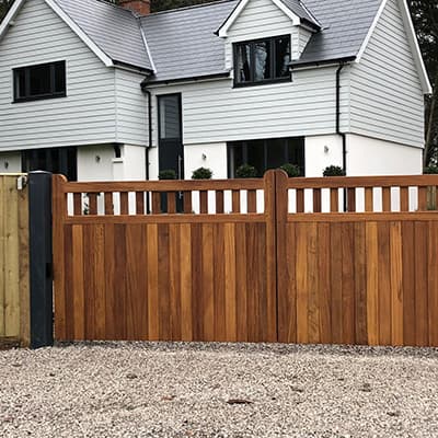 Garden and driveway entrance gates