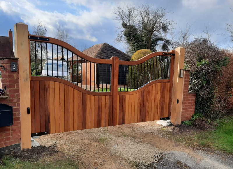 Bespoke gate manufactured to customer specifics